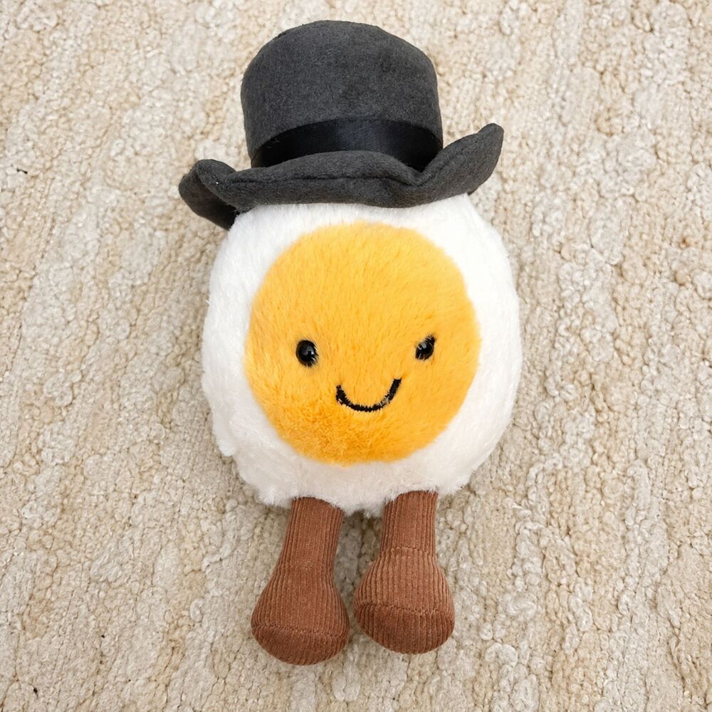 Jellycat Boiled Egg Groom Amuseables Authentic